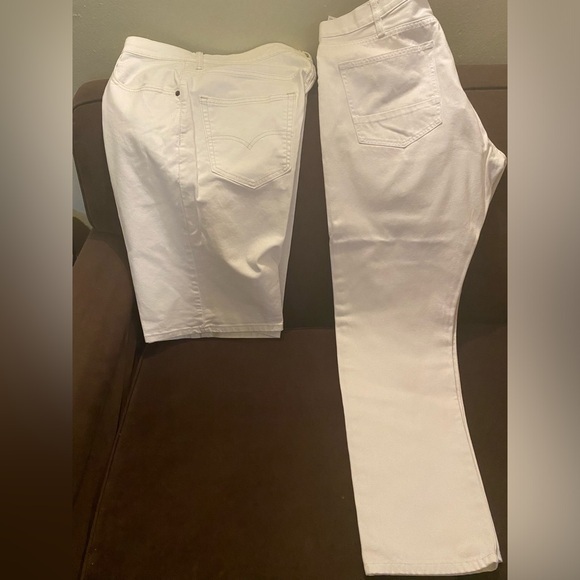 Denim Levi Bundle White Size Waist 36 Men - Picture 1 of 5